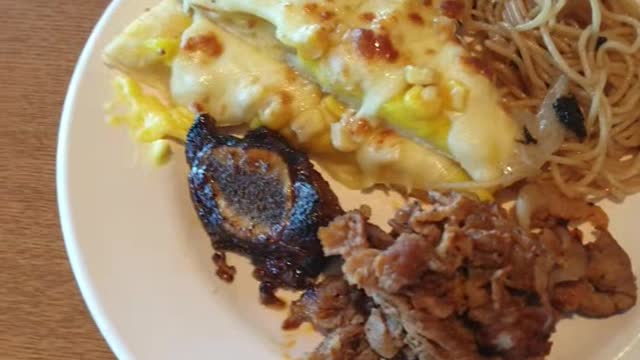 Korea buffet food video
