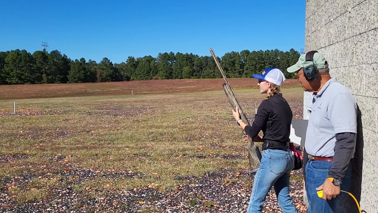 Skeet training with John Shima