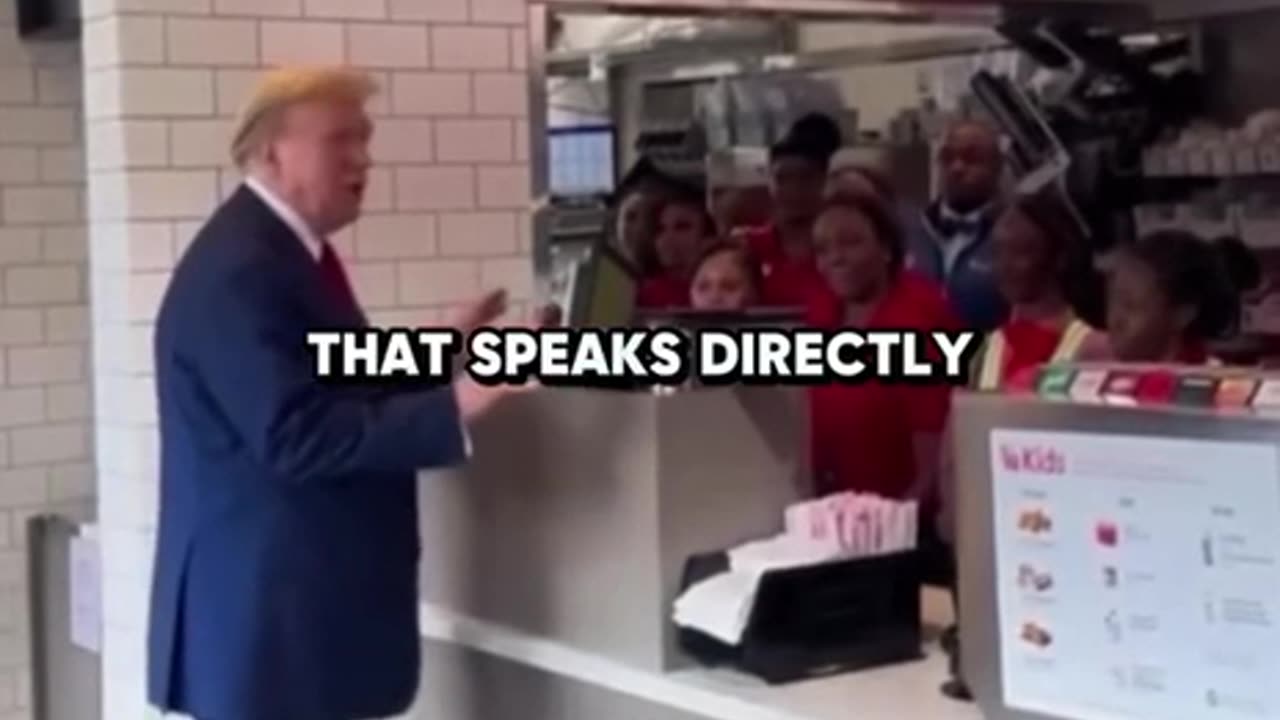 Trump speaks directly to we the people