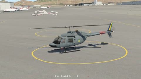 the Bell 206 JetRanger ||| in Xplane 11 - more Ubuntu 22 Steam testing -