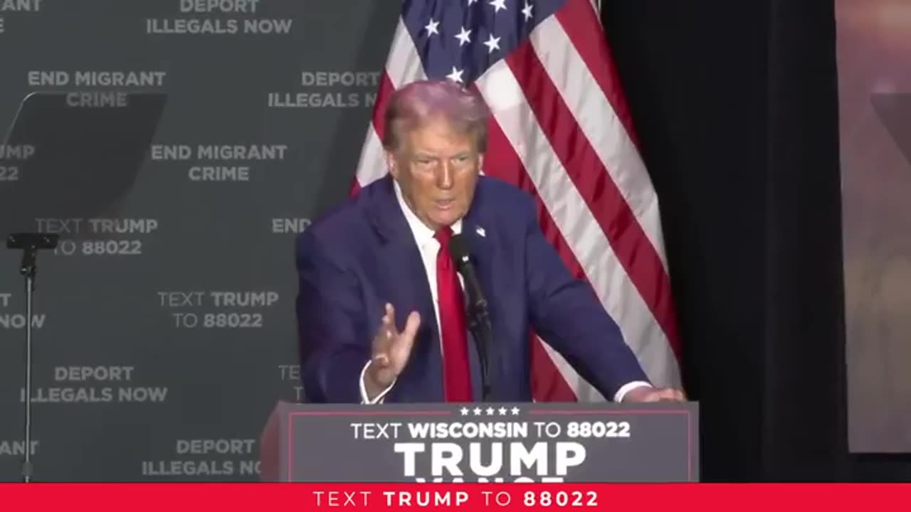 President Trump on Kamala’s fake border visit: “I had to sit there and listen