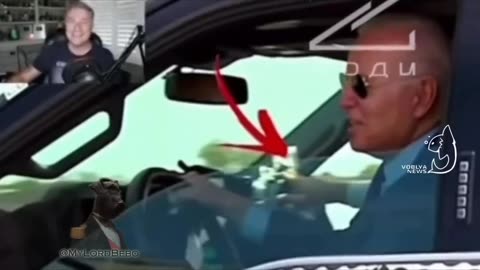 They don’t even trust Biden to steer the car!