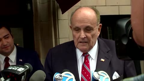 Giuliani heads to Atlanta to surrender in election probe