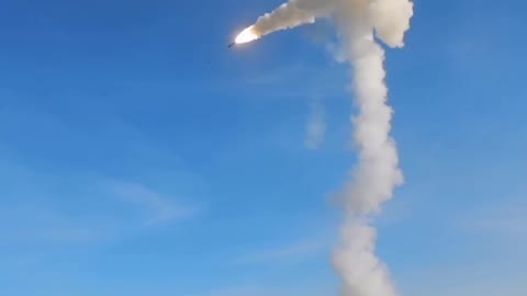 Launch of the Onyx high-precision missile of the Bastion DBK
