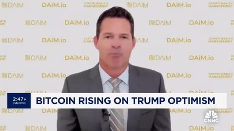 Bitcoin Rising On Trumps Optimism