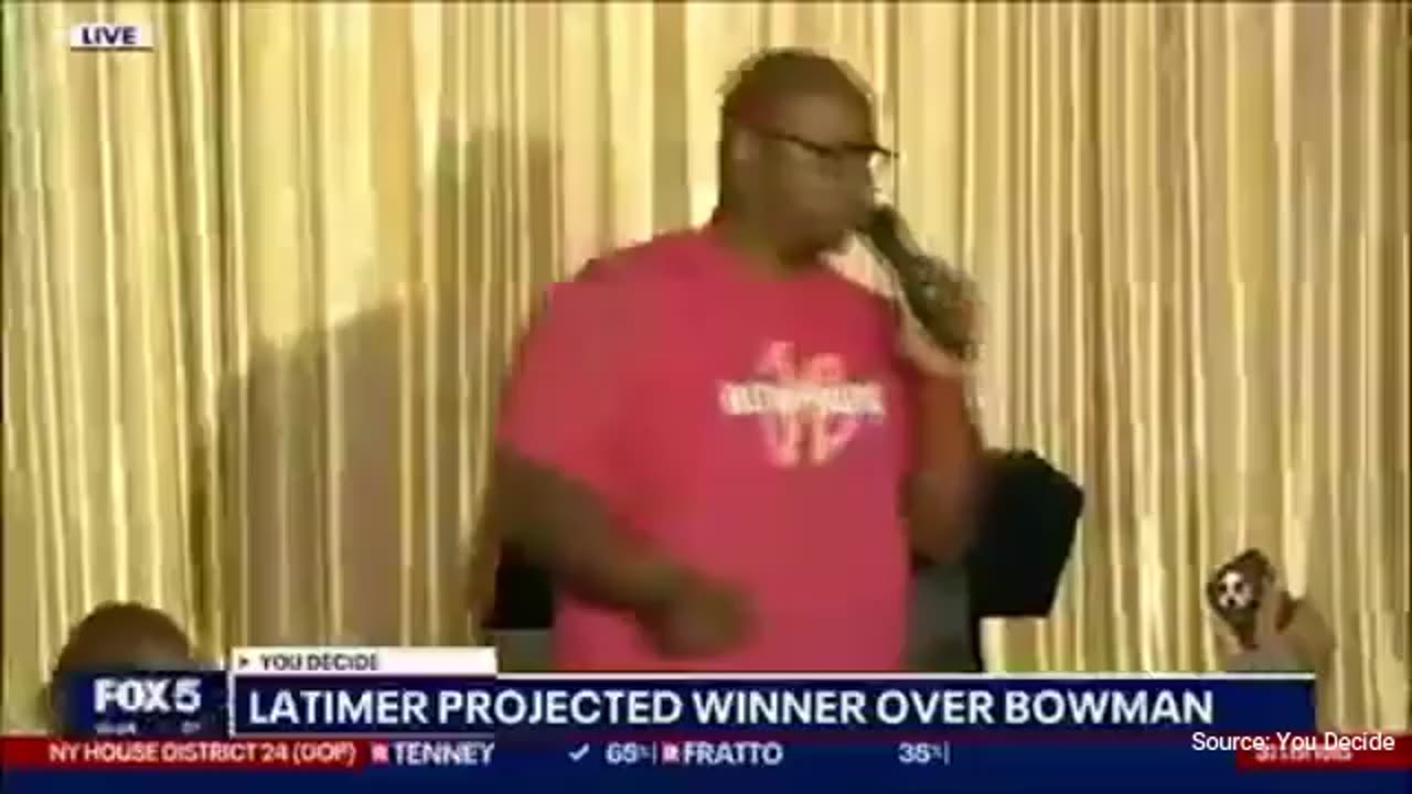 Ousted Squad Member Jamaal Bowman Gives Insane Concession Speech