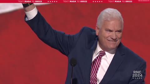 Tom Emmer Gives Primetime Speech at the 2024 Republican National Convention