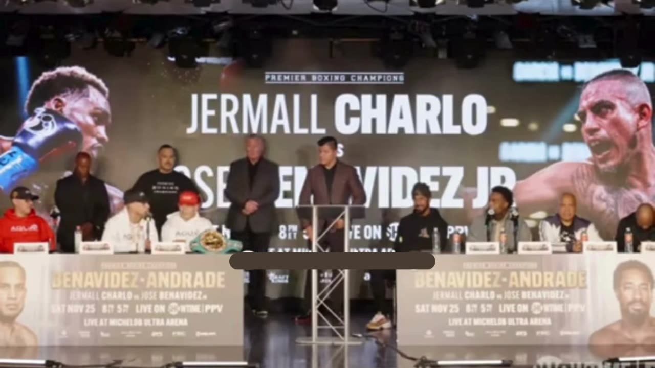 BOXING: Charlo vs Benavidez // Press Conf was HEATED !! 🔥🔥#charlo #benavidez #boxing #youtubeshort