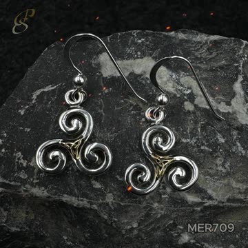 Celebrate Celtic Heritage with the Elegant Sterling Silver Triskele