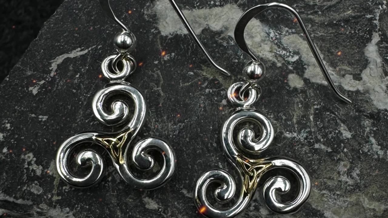 Celebrate Celtic Heritage with the Elegant Sterling Silver Triskele