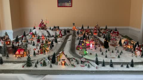 Pam and Jason's 2021 Christmas Village