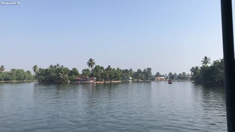 INDIA - Kerala (Allappuzha) Vlog Backwaters Boat houses - Manjunadh Mj