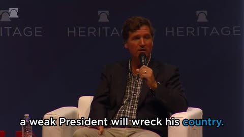 Tucker Carlson: Pres Trump has shown us unfakeable strength