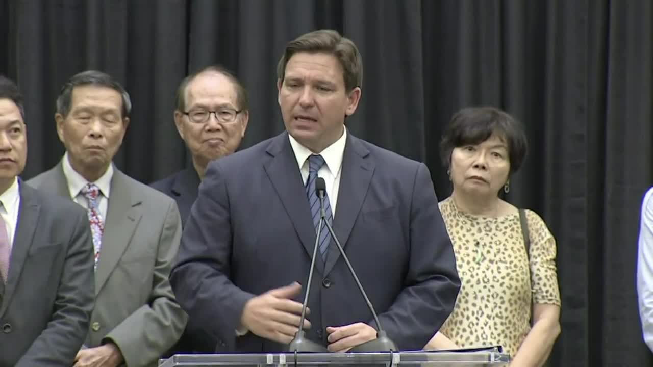 Florida Gov. DeSantis: "I reject socialism outright.