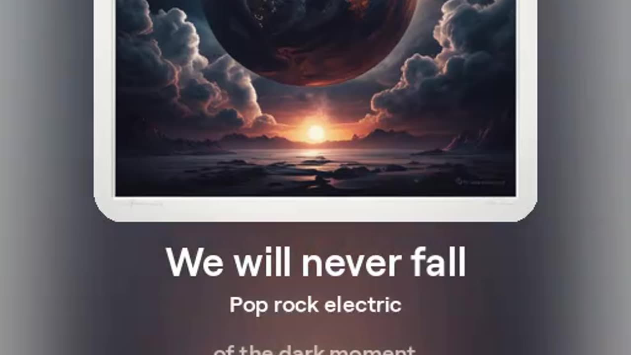 We will never fall official lyric video by puppyloldog