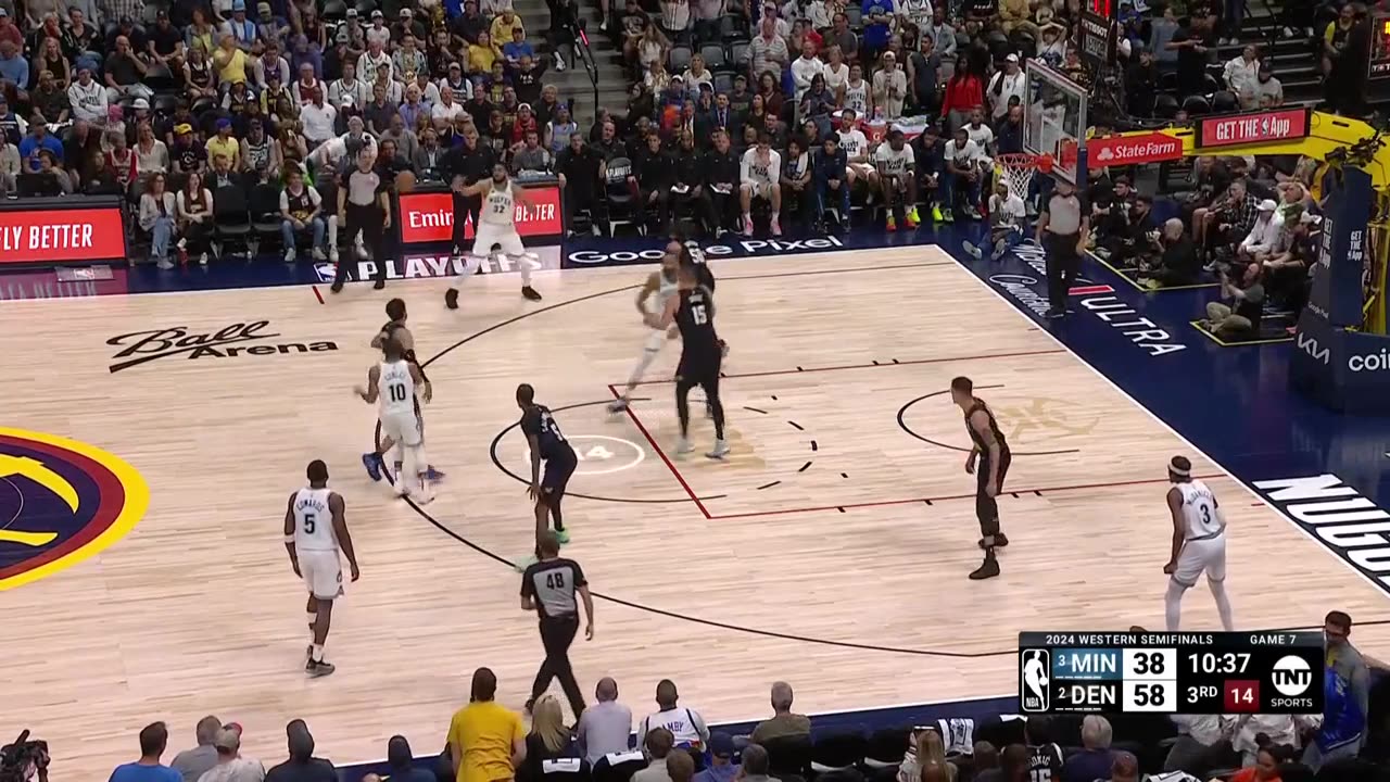 Timberwolves @ Nuggets Game 7 - 2024 Western Conference Semi-Finals -Full Game