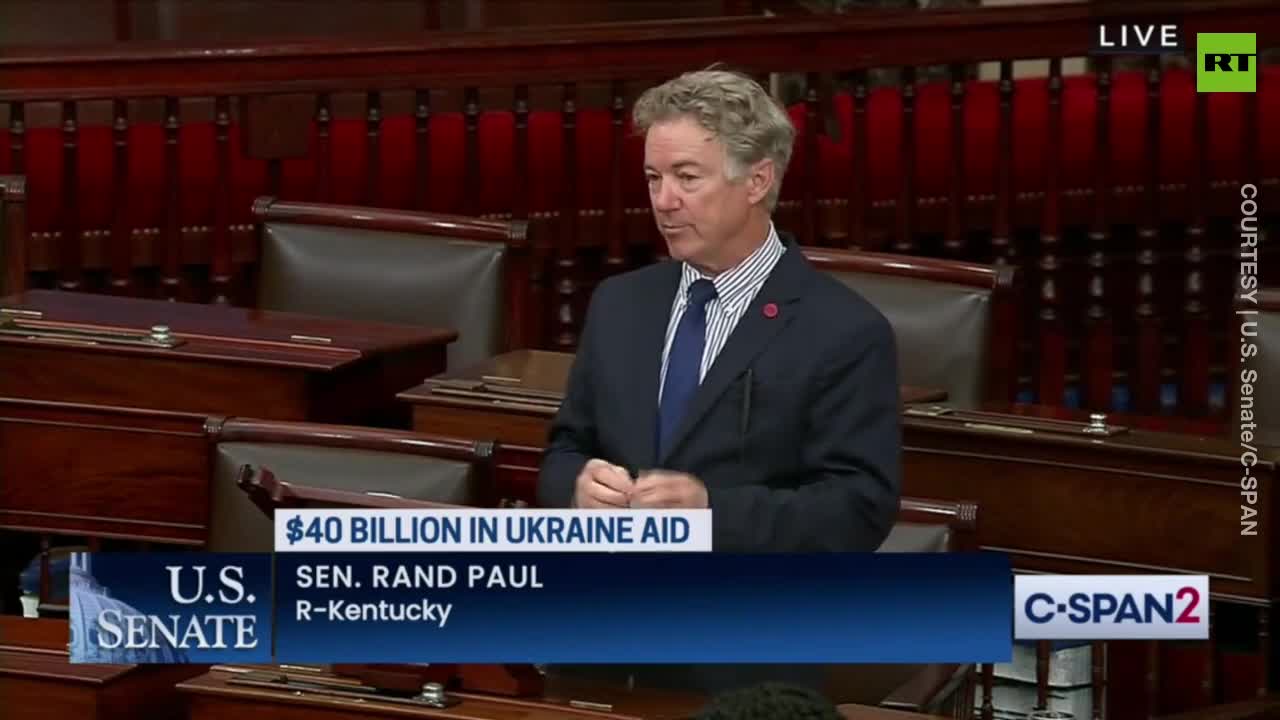 U.S. Senator blocks $40 billion Ukraine Aid Bill