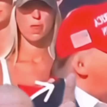 Slow Motion Of Trumps' Ear Getting Pierced By Bullet