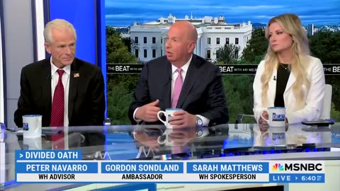 Former Never-Trump Impeachment Witness Flips Back To DJT, Makes MSNBC Host Melt Down On-Air
