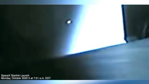 Rocket captures UFOs on video