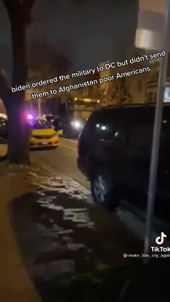 Military Trucks Heading to DC