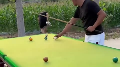 Funny Vedios Billiards