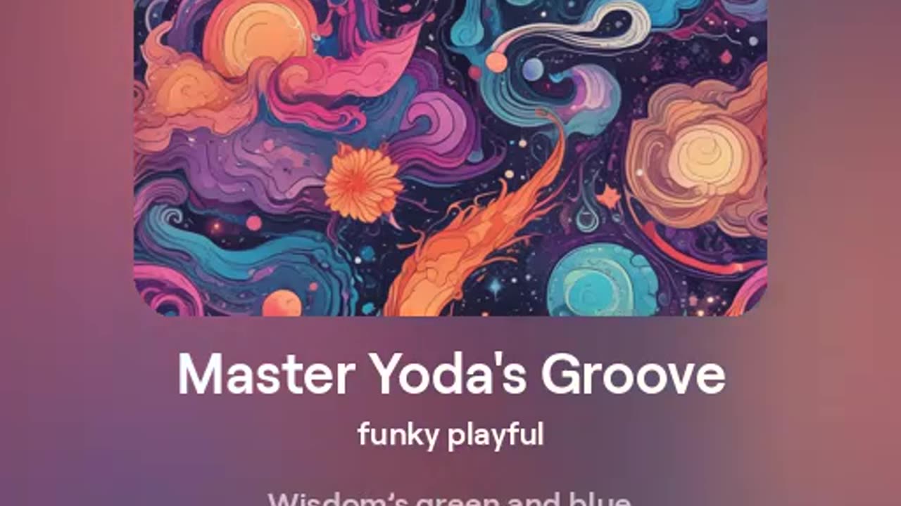 Master Yoda's Groove