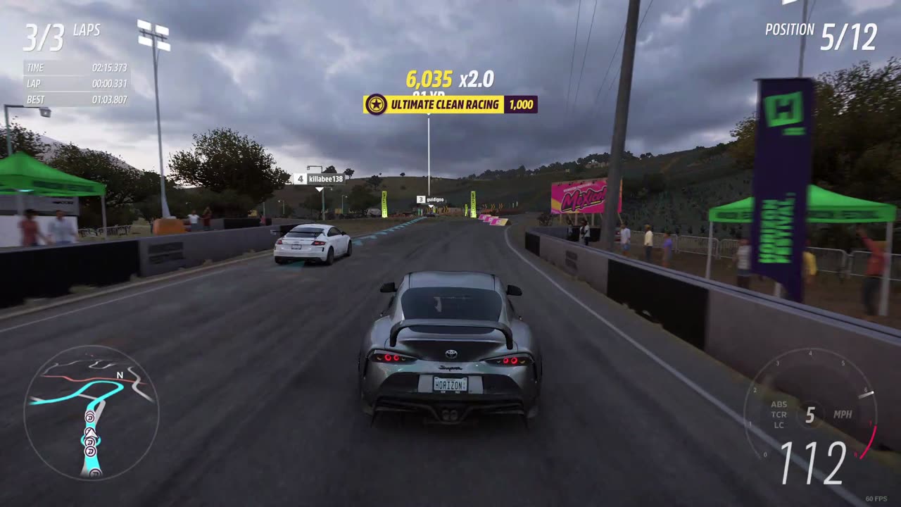 Forza Horizon 5 - Estadio Cross Country Circuit in a Toyota Supra!