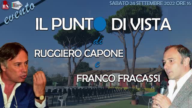 🎙IL PUNT🔴 DI VISTA DAL VIVO di RUGGIERO CAPONE e FRANCO FRACASSI