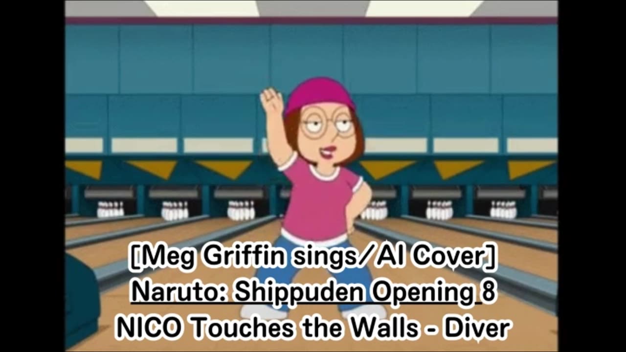 [Meg Griffin sings/AI Cover] Naruto: Shippuden Opening 8 NICO Touches the Walls - Diver