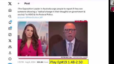 Outlawed South Australian Doctor, Bruce Paix turns himself into Peter Dutton.