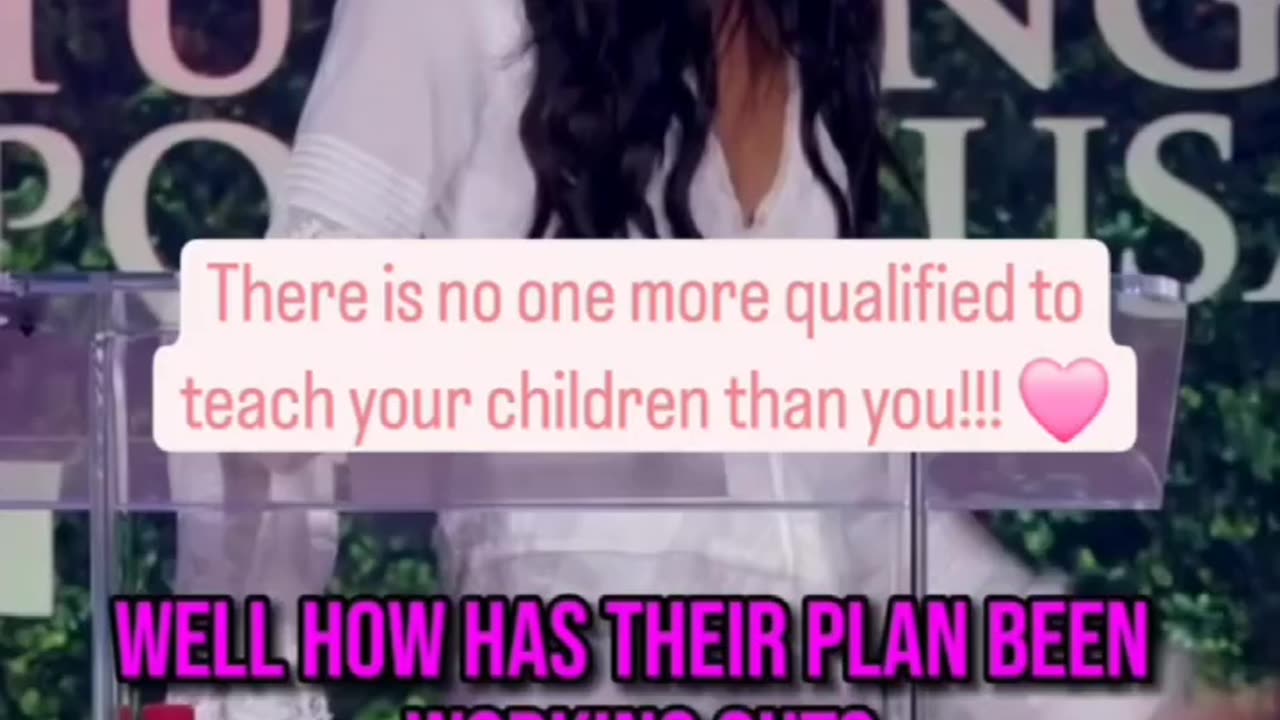 IF WE'RE GOING TO WIN THE CULTURE WAR WE HAVE TO START AT HOME‼️There is no one more qualified to teach your children than you!!!