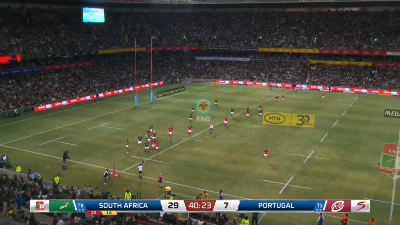 Springboks vs Manchester United (Vangie Peak Sports Commintary)