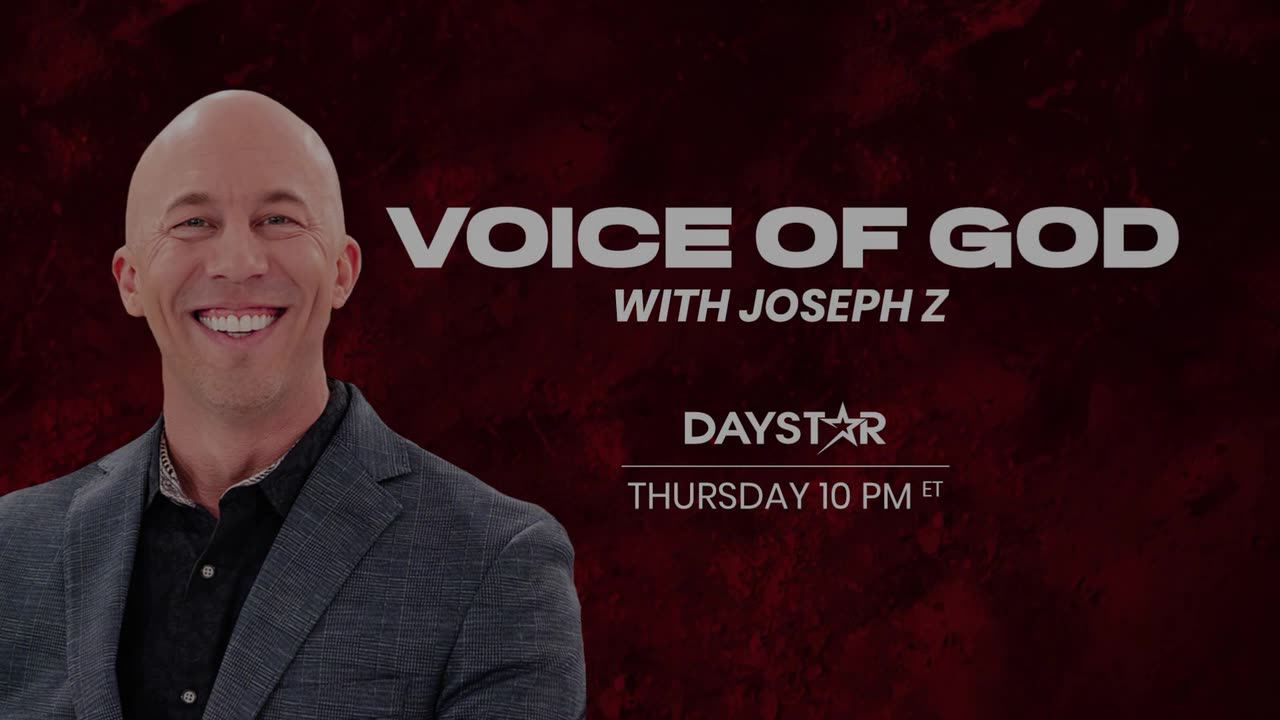 Join us for our New Program “Voice of God” with Joseph Z on Daystar! Thursdays 9PM Central Time!