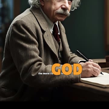 The more I study science...