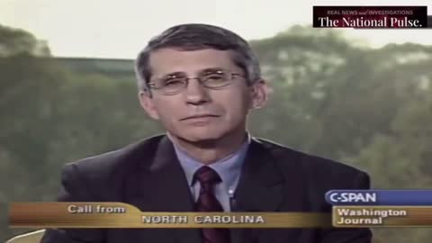 C-SPAN caller telling Fauci to resign back in 2003