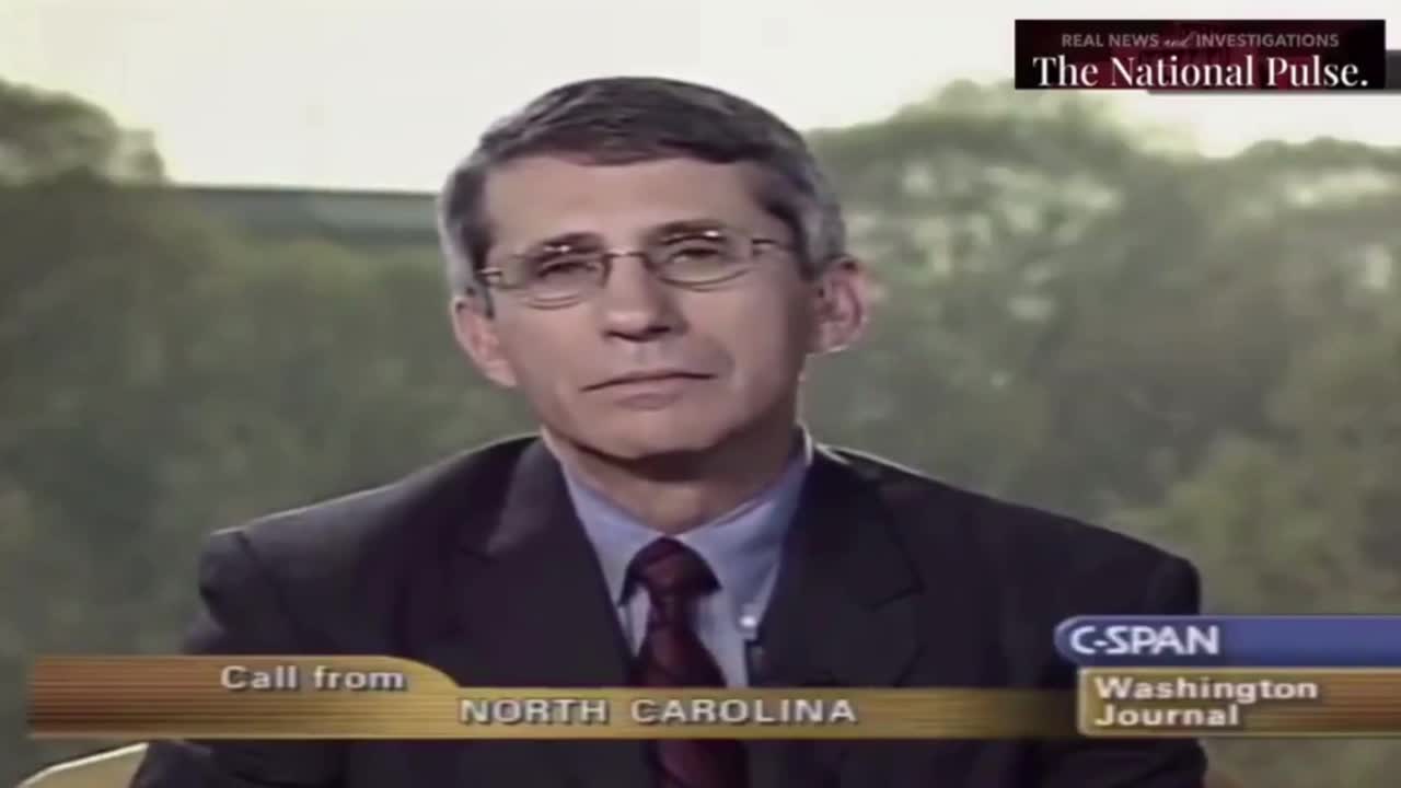 C-SPAN caller telling Fauci to resign back in 2003