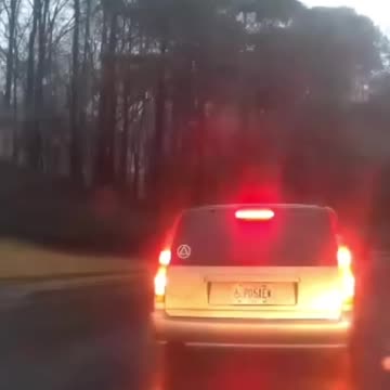 BRAKE CHECKS NEARLY CAUSES AN ACCIDENT