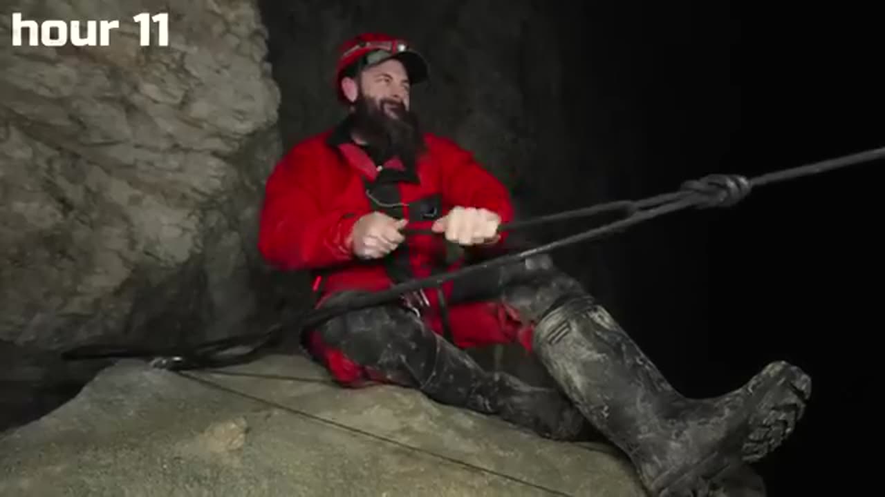 7 days standed in a cave