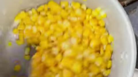 Thai Sweetcorn Thai Street Food #streetfood #breakfast #breakfastideas #flatbread #youtubeshorts