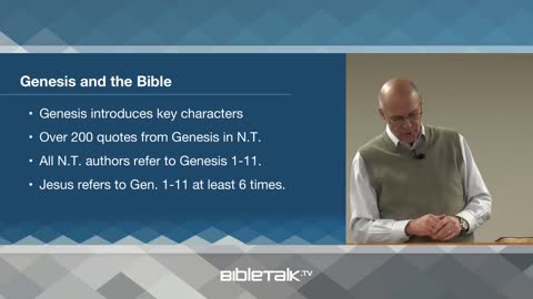 BIBLE STUDY ON GENESIS PART 1 INTRODUCTION TO GENESIS