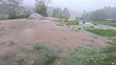 UNBELIEVABLE DESTRUCTION: Hurricane Helene destroys our Farm