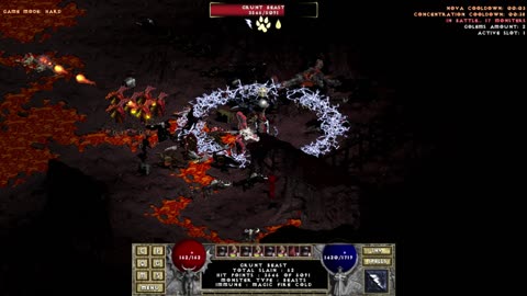 Diablo The Hell 2 - lvl 10 - SP Mage Hard