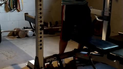 330 x 5 squat rpe 8 second set