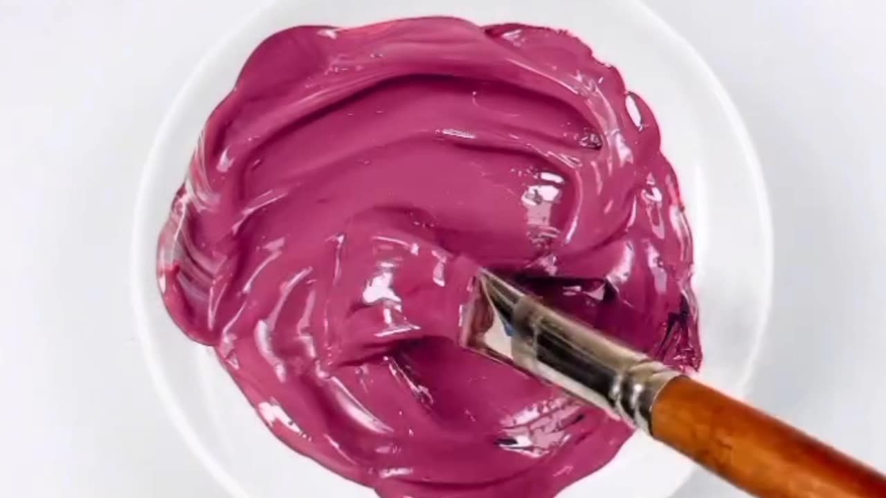 Satisfying Colour Mixing ASMR Videos