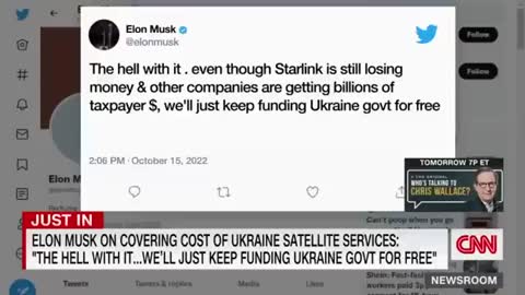 Elon Musk reverses decision to stop funding satellite services in Ukraine