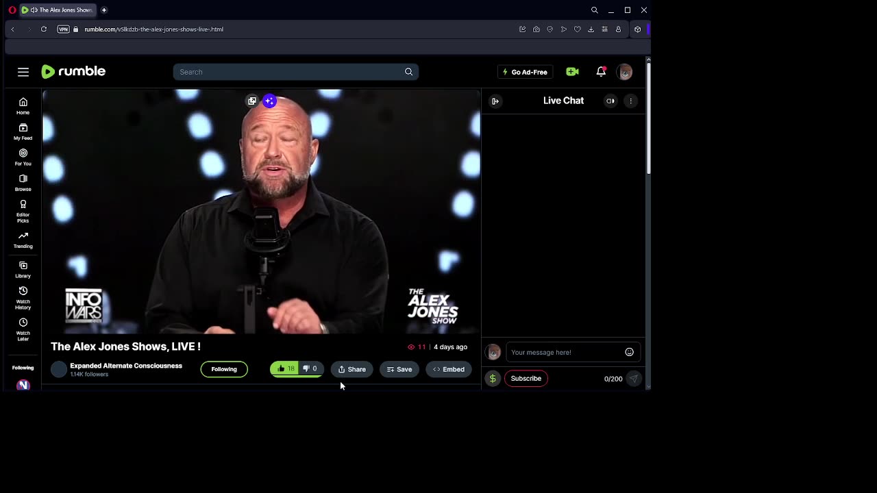 The Alex Jones Show & The War Room in Full HD for November 7, 2024.