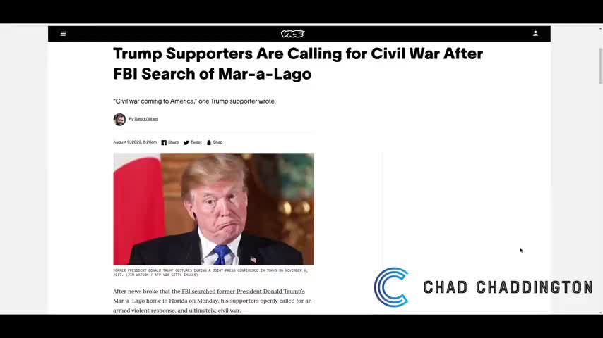 FAKE AND MANAGED CIVIL WAR TRUMP TRAP