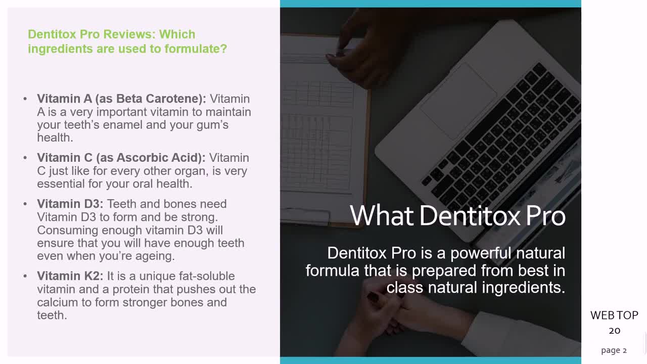 Dentitox Pro -Healthy teeth