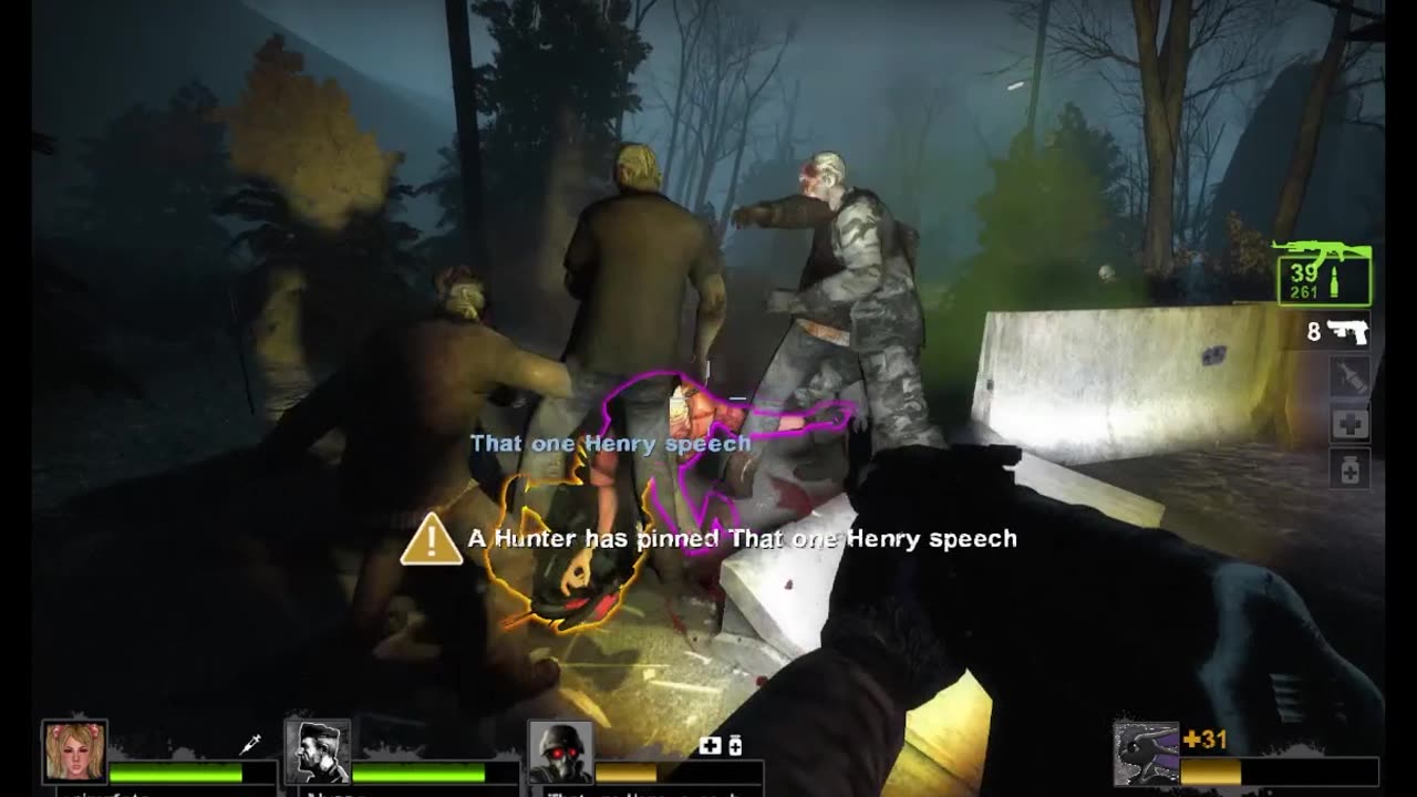 Mad Hen Plays L4D2 - Doug Is DRUNK